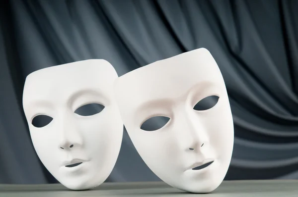 Maskit teatteri käsite — kuvapankkivalokuva