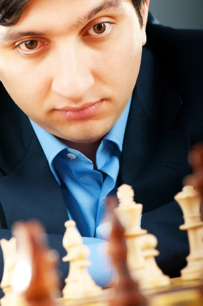 国际棋联盛大大师 Vugar Gashimov (世界排名-12) 从 Azerbaij — 图库照片