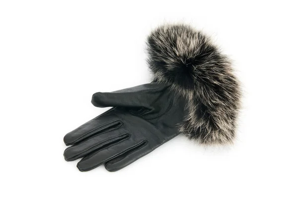 Leather gloves isolated on the white background — Stock Photo, Image