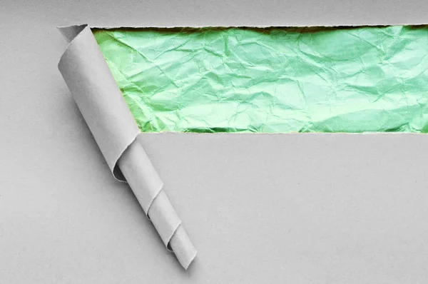 Torn paper with space for your message — Stock Photo, Image