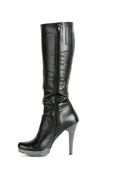 Concetto di moda con donna top boots — Foto Stock