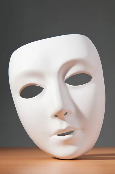 Masky s divadelní koncepcí — Stock fotografie