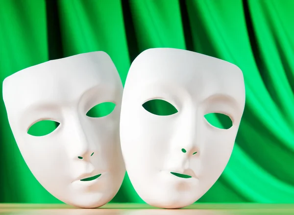 Máscaras con concepto de teatro —  Fotos de Stock