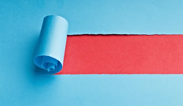 Iletiniz için yırtık kağıt boşluk — Stok fotoğraf