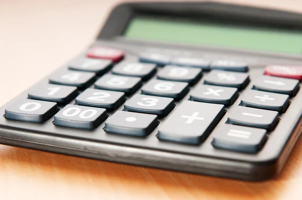 Концепція бізнесу з калькулятором обліку — стокове фото