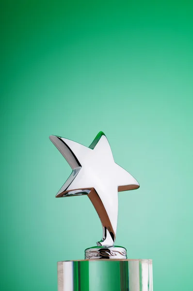 Star award mot tonad bakgrund — Stockfoto