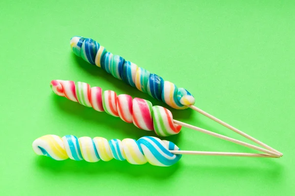 Colorful lollipop against the background — Stock Photo, Image