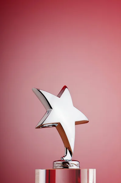 Premio Star contro sfondo gradiente — Foto Stock