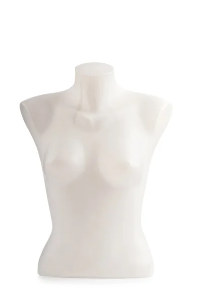 Ruházati mannequins elszigetelt fehér — Stock Fotó