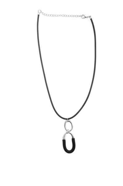 Elegant necklace isolated on the white background — Stock Photo, Image