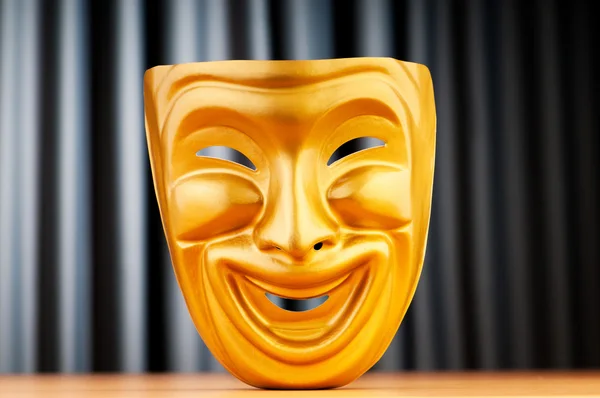 Masky s konceptem divadla — Stock fotografie