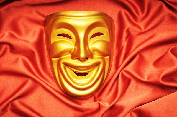 Tiyatro anlayışı ile maskeleri — Stok fotoğraf