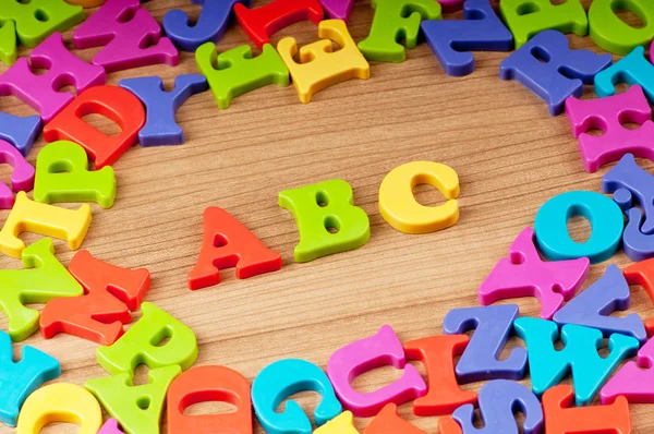 Early education concept with letters — Stock Photo, Image