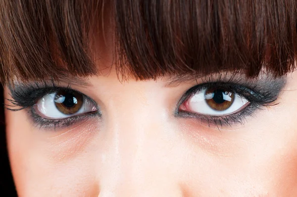 Primo piano dell'occhio femminile — Foto Stock