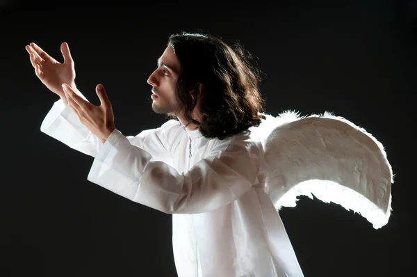 Concetto religioso con angelo — Foto Stock