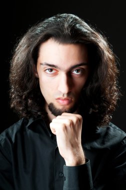 bir adamın Portait