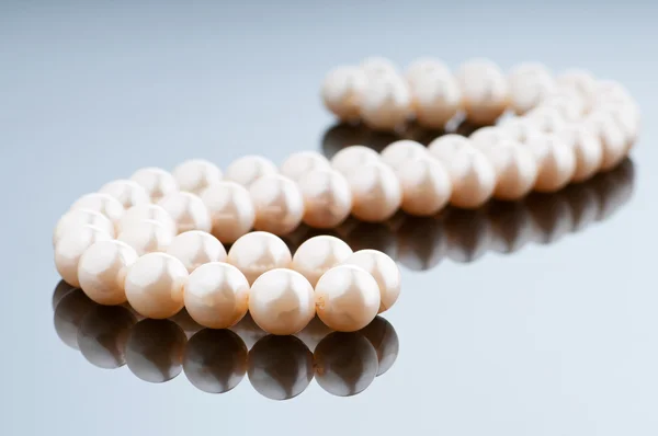 Pearl necklace in fashion and beauty concept — Stock Photo, Image