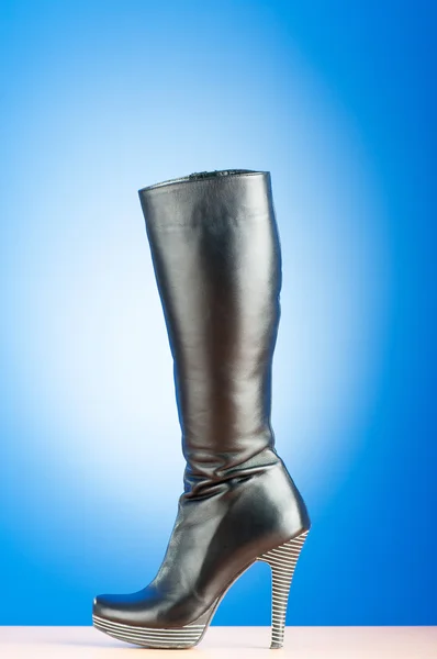 Concepto de moda con botas de mujer — Foto de Stock