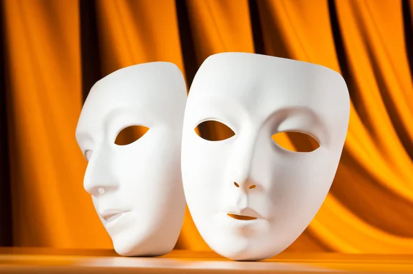 stock image Masks with theatre concept