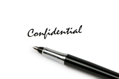 kalem ve beyaz gizli mesaj