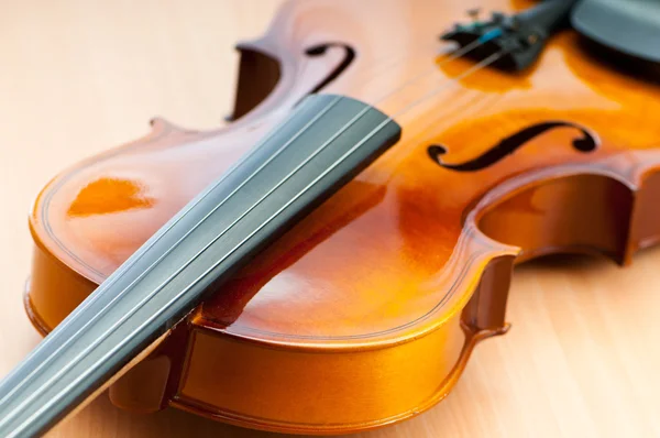Conceito de música com violino — Fotografia de Stock