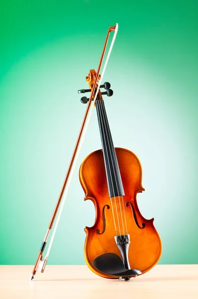 Musik koncept med violin — Stockfoto