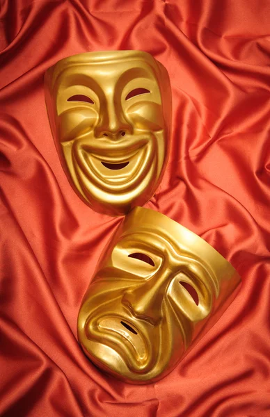 劇場のコンセプトとマスク — ストック写真