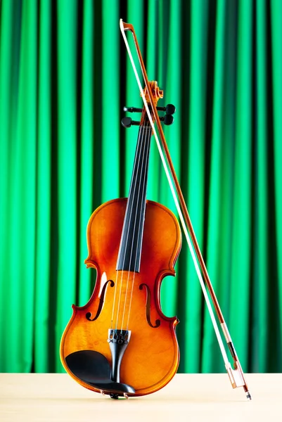 Conceito de música com violino — Fotografia de Stock