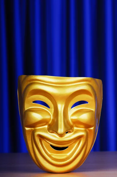 劇場のコンセプトとマスク — ストック写真