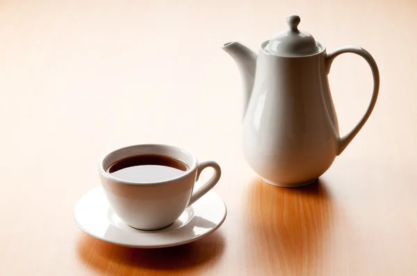 Tè sul tavolo di legno — Foto Stock