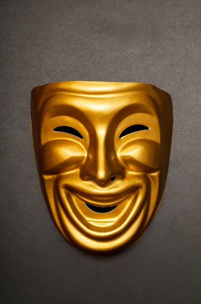 Μάσκες με την έννοια του θεάτρου — Φωτογραφία Αρχείου