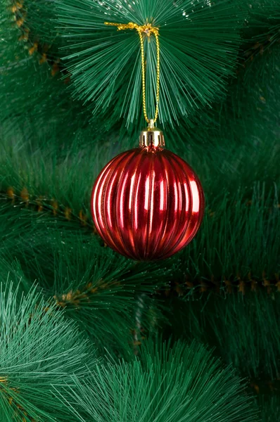 Noel dekorasyon - tatil kavramı ağaçta — Stok fotoğraf
