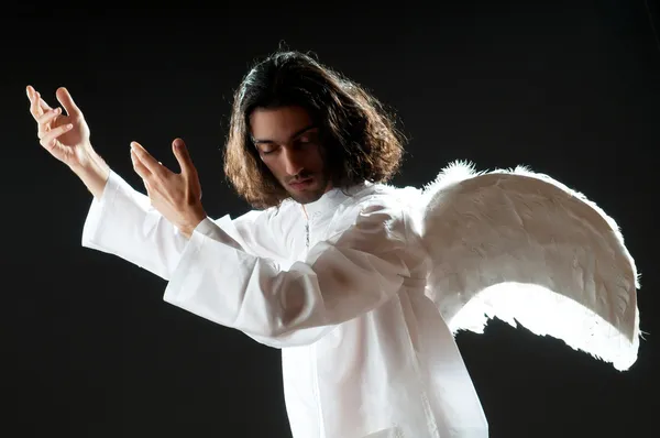 宗教概念与天使 — 图库照片