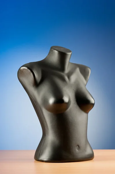 Ruházati mannequins színátmenetes háttér — Stock Fotó