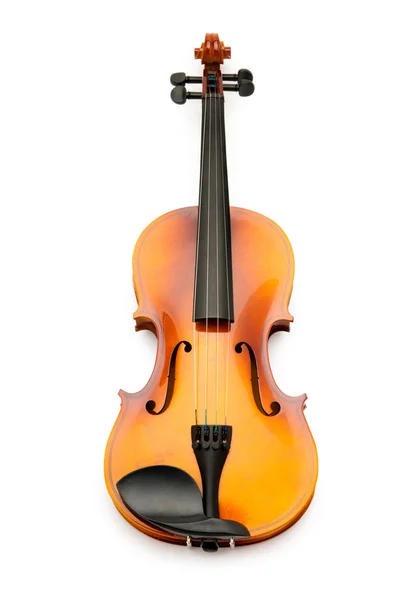 Geige isoliert auf der weißen — Stockfoto