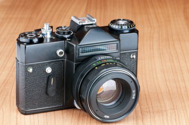 Vintage film kamera gradyan arka planı