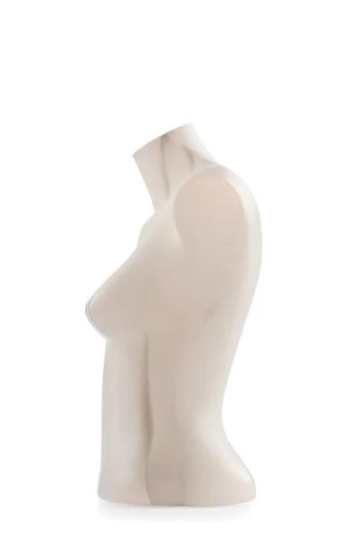 Clothing mannequins isolated on white — Stock Photo, Image
