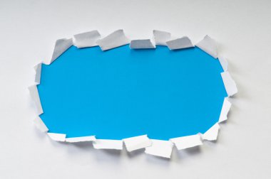 Paper pieces with space for your message clipart