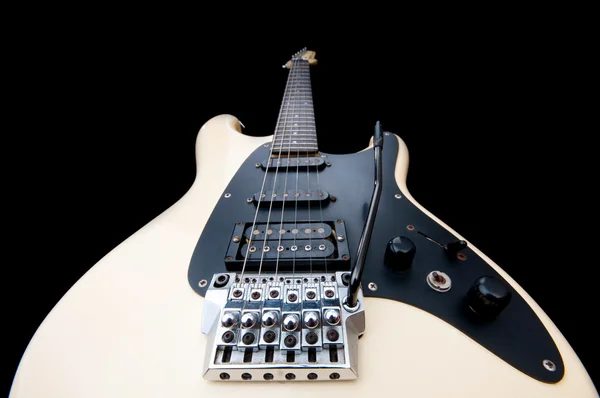 Guitarra no fundo — Fotografia de Stock