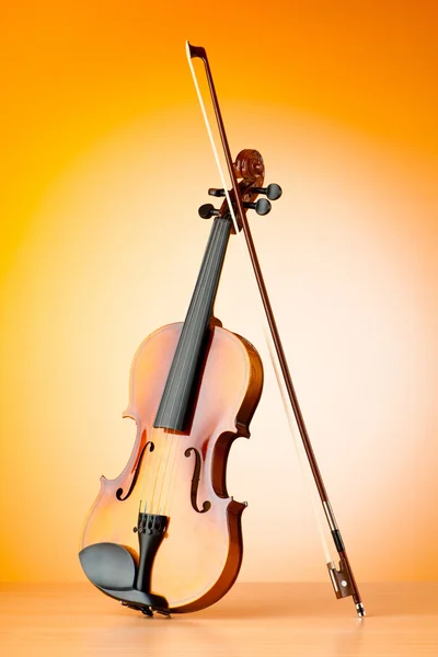 Zenei fogalma, hegedű — Stock Fotó