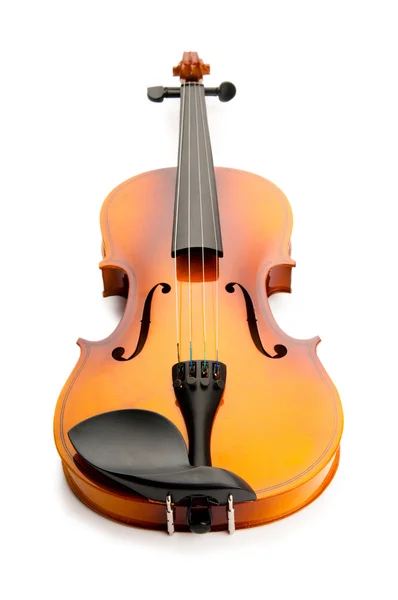 Violino isolado no branco — Fotografia de Stock