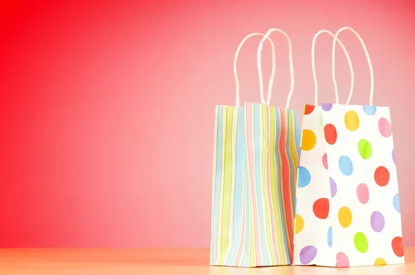 Bevásárló táskák koncepció — Stock Fotó