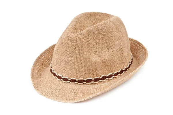 흰색 배경에 고립 된 모자 — 스톡 사진