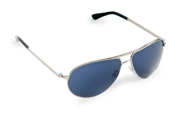 Elegant solbriller isoleret på hvid - Stock-foto