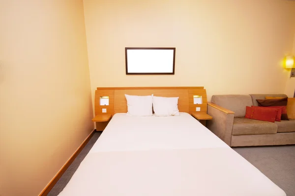 Pohodlné pokoje v hotelu — Stock fotografie