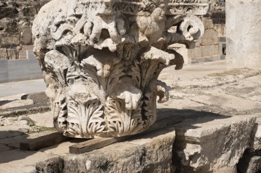 beit shean, Roma-Bizans scythopolis kalıntıları