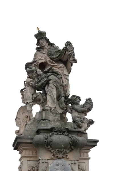 Skulptur, Karlov most, Prag, Tschechien — Stockfoto