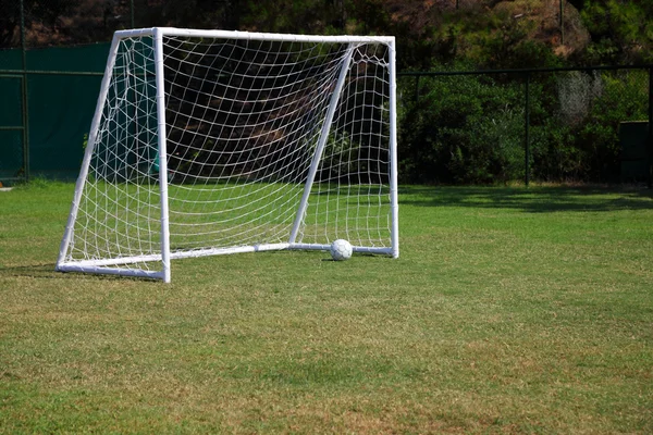 Football goal — Stock Photo, Image