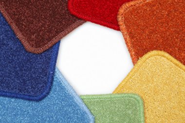 Samples of carpets clipart