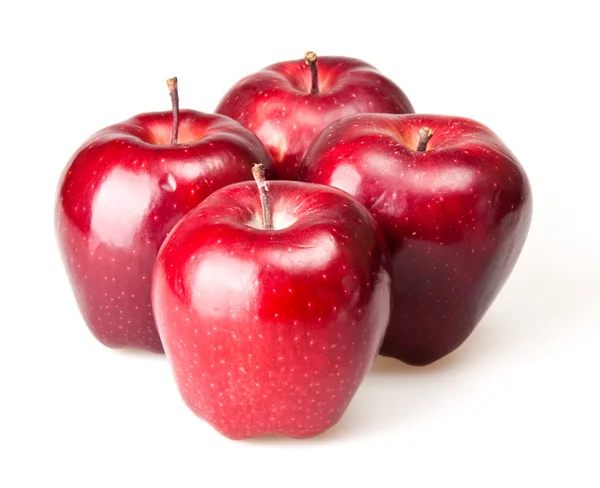 Červené jablko — Stock fotografie